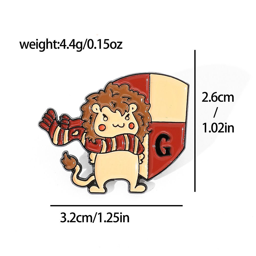 Magic School Enamel Pin Decorative Accessory