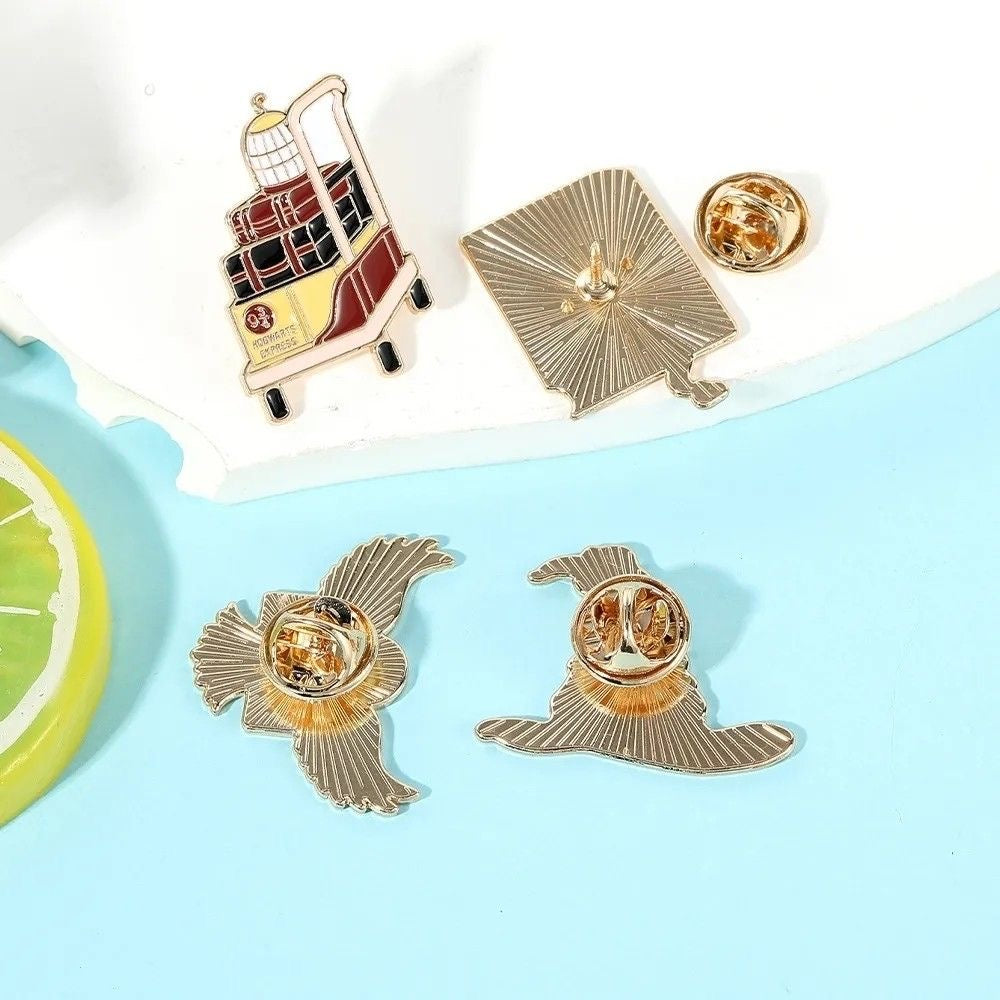 Fantasy School Enamel Pin Fashion Accessory