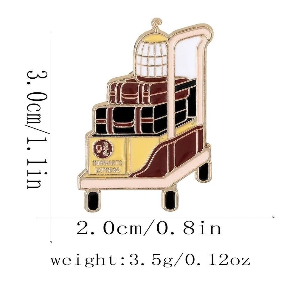 Fantasy School Enamel Pin Fashion Accessory