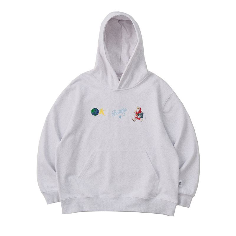[ Coming Soon ] HeuHeu Christmas Embroidered Hoodie -Style Casual Vintage Hoodie