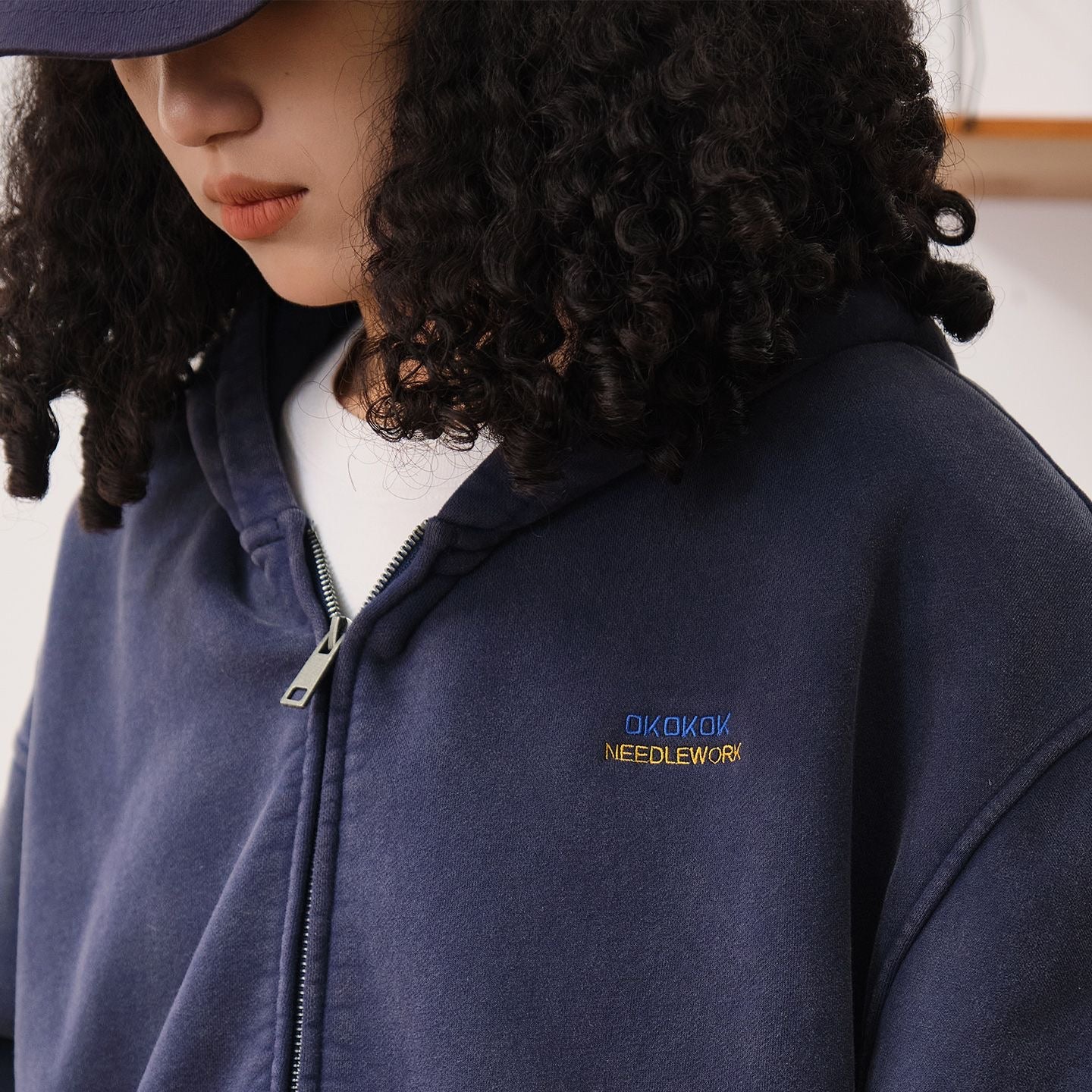 [ Coming Soon ] HeuHeu “Very Hype OK” Car Culture Embroidered Washed Zip