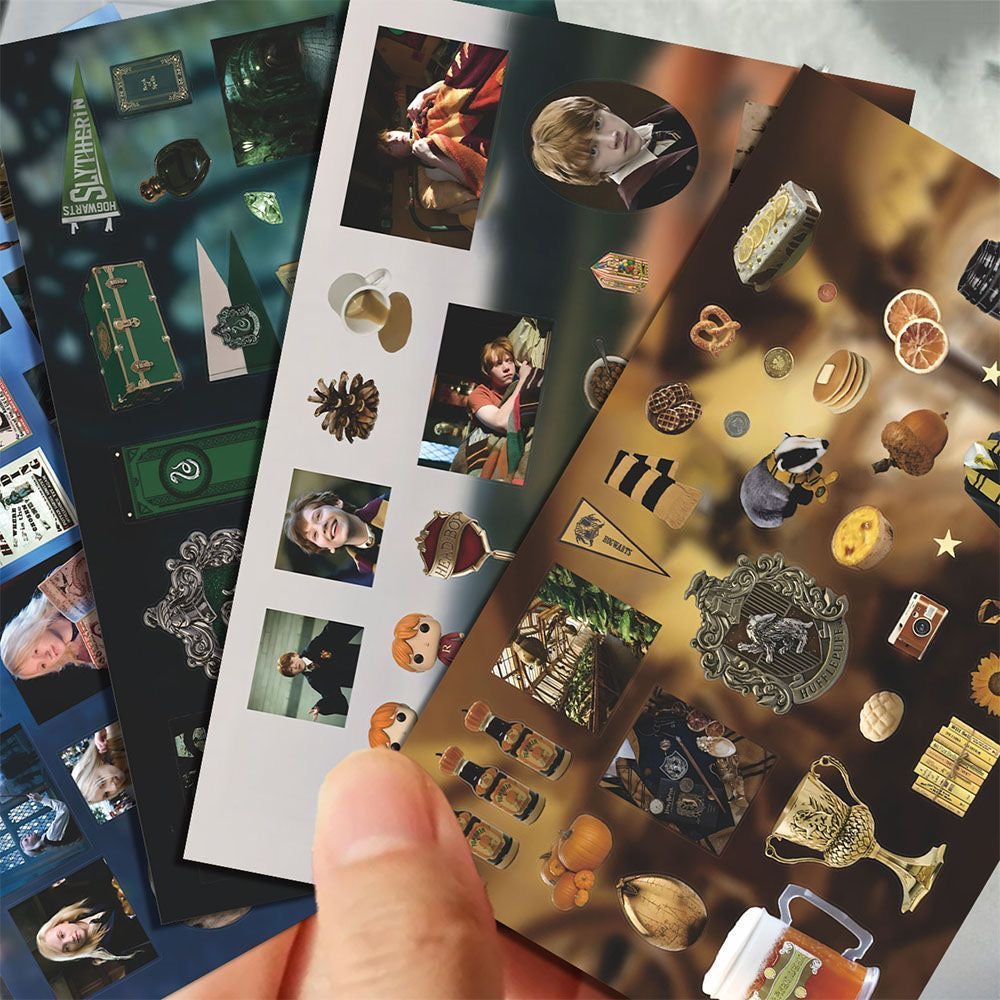 8pc Magic School Stickers – Wizard & Fantasy Vinyl Decals