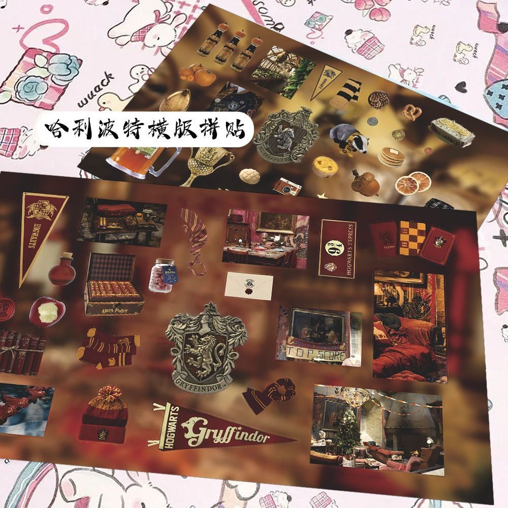 8pc Magic School Stickers – Wizard & Fantasy Vinyl Decals