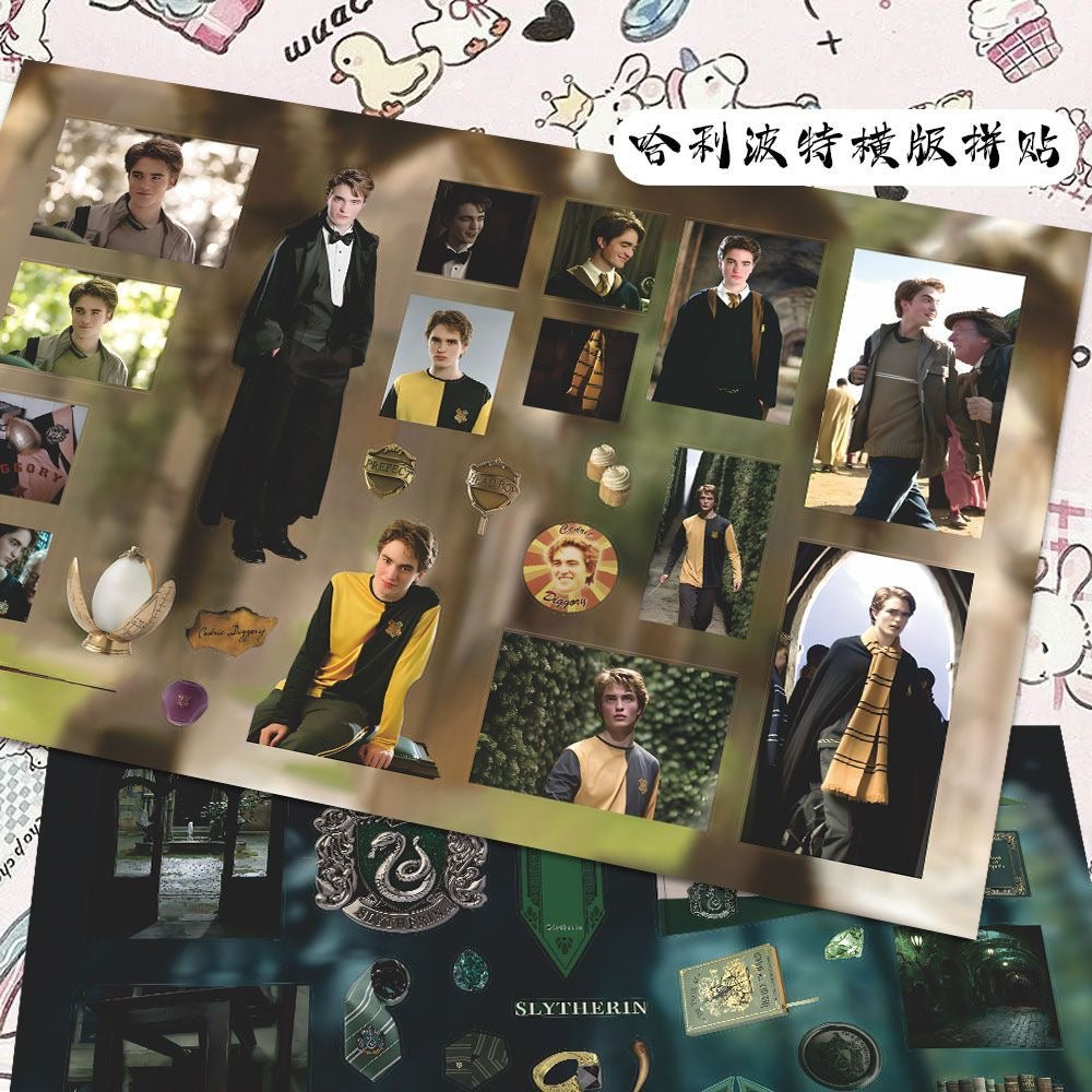 8pc Magic School Stickers – Wizard & Fantasy Vinyl Decals