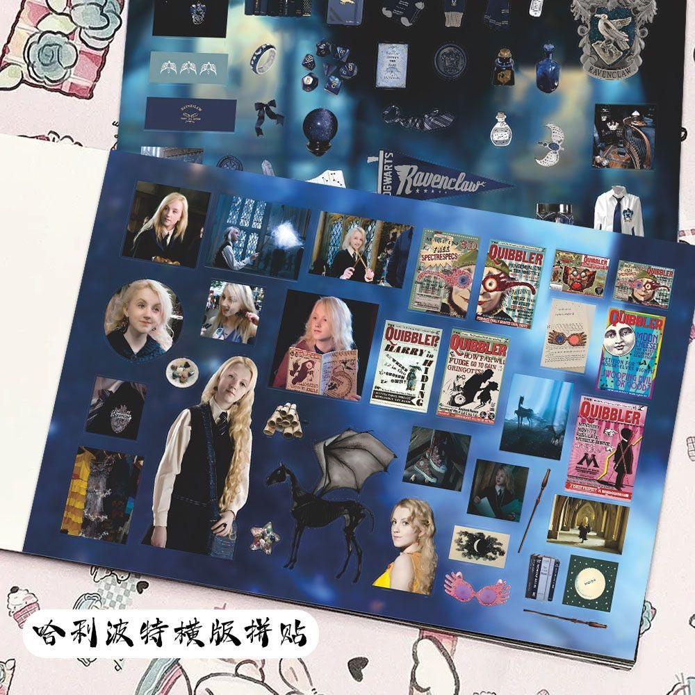 8pc Magic School Stickers – Wizard & Fantasy Vinyl Decals