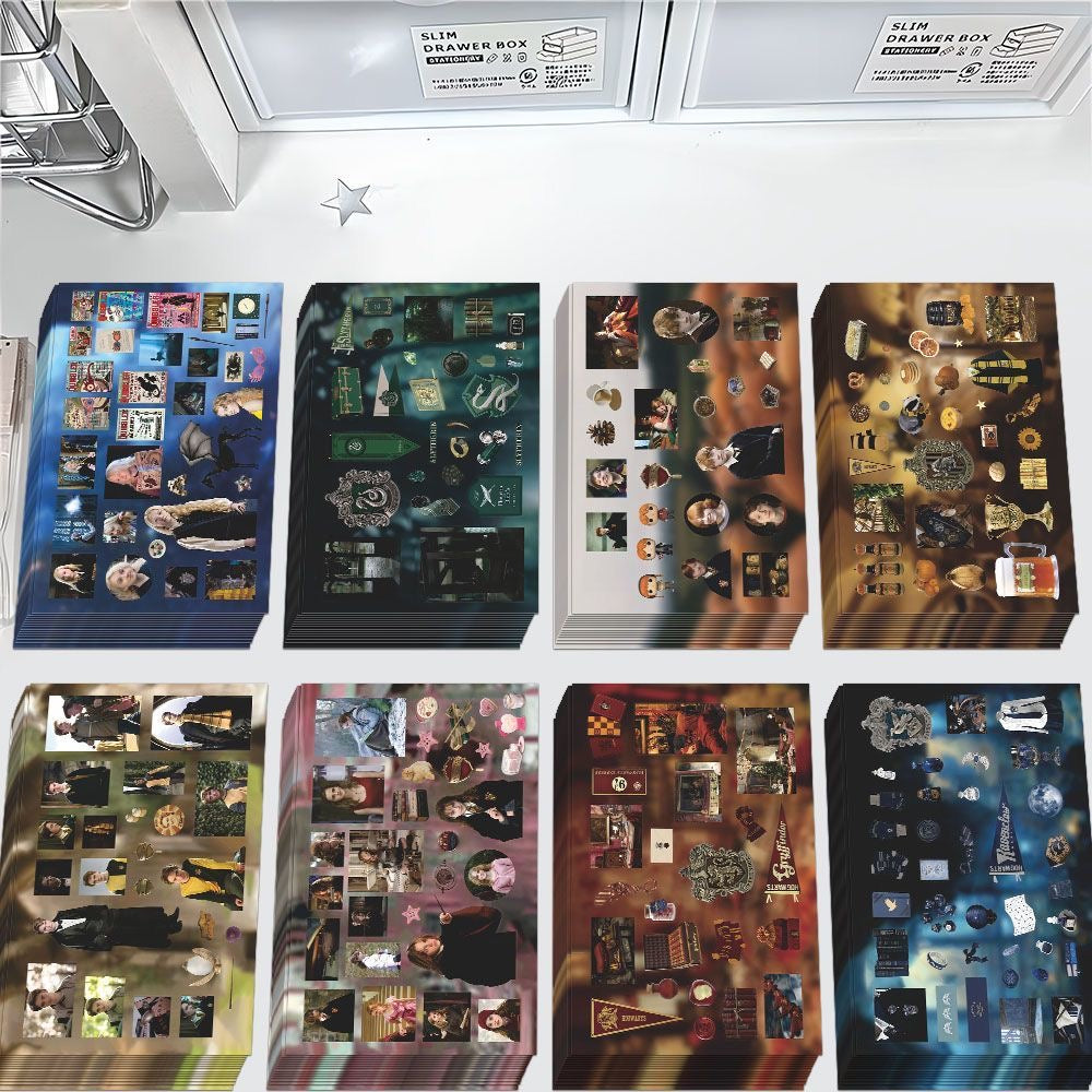 8pc Magic School Stickers – Wizard & Fantasy Vinyl Decals