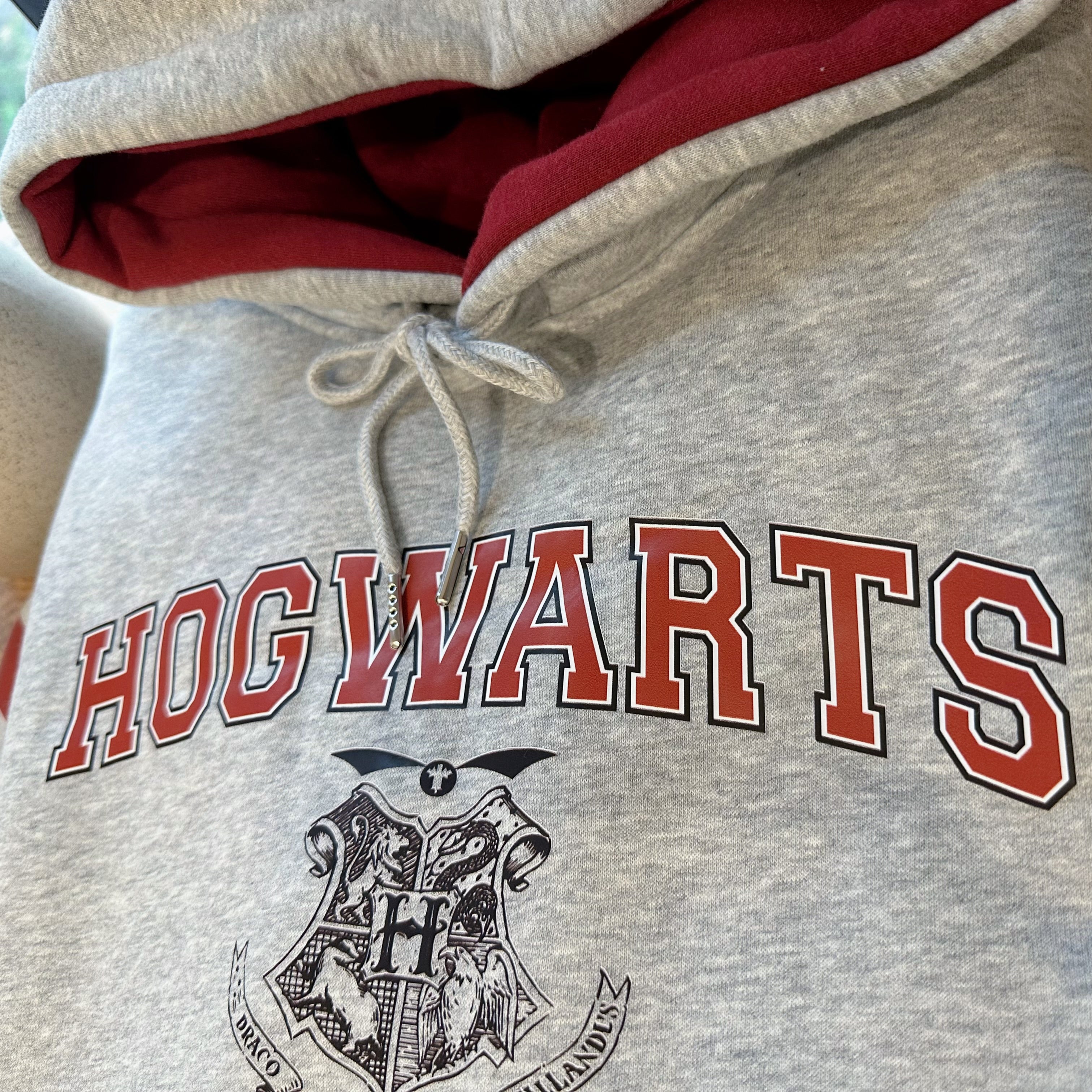 [ Freeship ] Magic Academy Typography Boxy Hoodie – Oversized Casual Style